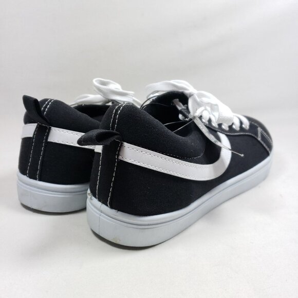 OT Revolution Men's Size 10 Black Canvas Sneakers - Picture 4 of 8